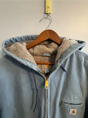 Carhartt WJ141 Sandstone Sierra Sherpa Lined Jacket Seaglass XXL 20 thumbnail 2