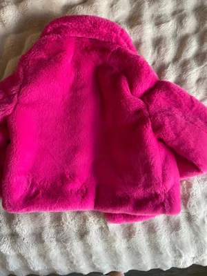 Pink fur jacket thumbnail 4