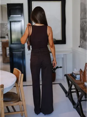 These Three Boutique Brown jeans thumbnail 3