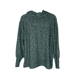 Maeve Cowl Neck Sweater‎ Womens Medium Green Excellent Marled Balloon Sleeve thumbnail 5