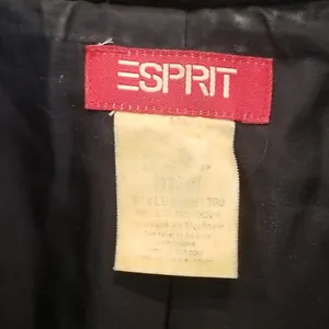 💕ESPRIT💕 Black 100% Wool Coat thumbnail 6