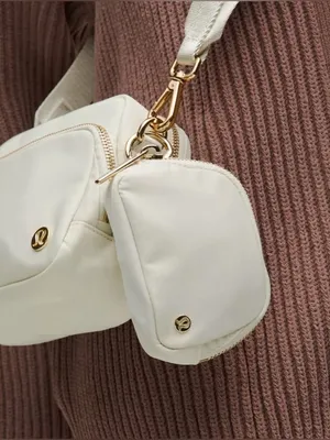 Lululemon Everywhere Belt Bag Nano- Bone/Gold Minimalist New with tags thumbnail 7
