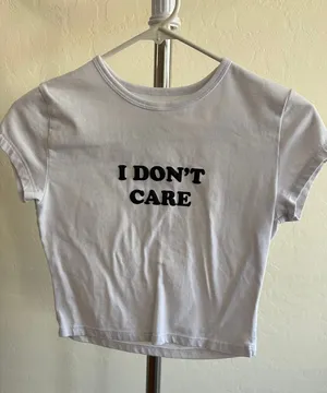 Crop Shirt White Size XS thumbnail 1