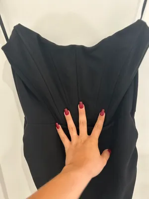 Windsor Mini Black Dress thumbnail 3