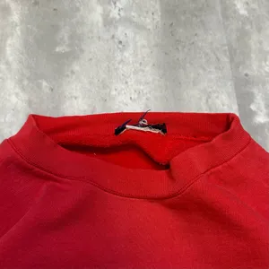 Vintage Red and White Sun Faded Ohio State Buckeyes Embroidered Crewneck Sweatshirt thumbnail 4