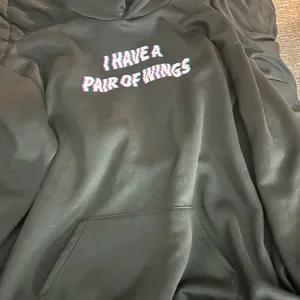 Pullover wing graphic Black Size XL thumbnail 1