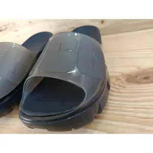 UGG Jella Clear Slide Sandals Black Transparent Chunky Lug Sole Women's US 8 thumbnail 7