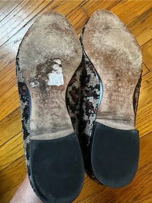 Kate Spade New York "Caty" Animal Leopard Print Sequin Flats Loafers Mobwife thumbnail 6