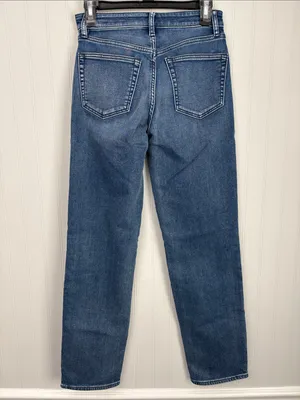 Faherty Classic Straight Leg Jeans Women Size 26 thumbnail 2
