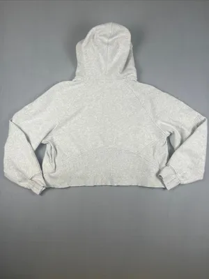 Lululemon Oversized Half-Zip heather gray scuba hoodie Size: XL/XXL thumbnail 5