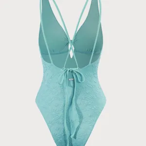 Berlook Floral Textured One-Piece Swimsuit 56 thumbnail 7