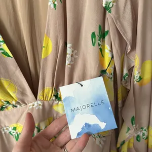 NWT Majorelle XS Devon Romper in Tan Lemon thumbnail 6