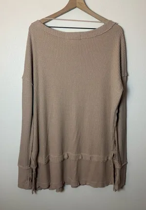Free People North Shore Thermal Tunic thumbnail 1