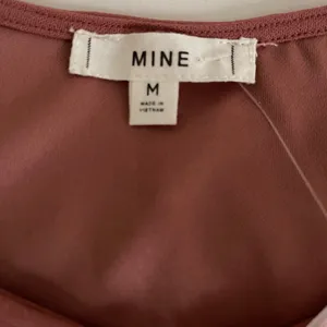 Mine Blouse with Tie Front and Embellished Sleeves Size M thumbnail 3