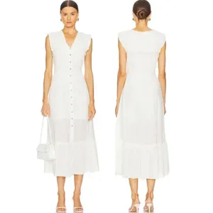 Free People Ethereal Cottage Desert Dazed Midi Dress Maxi Top Ivory Small Boho thumbnail 12
