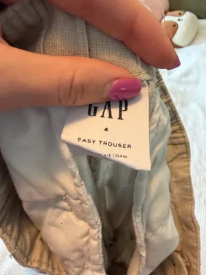 Gap Easy Trousers Wide-Leg Linen Blend thumbnail 3
