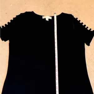 Michael Kors Classic Black Blouse thumbnail 6