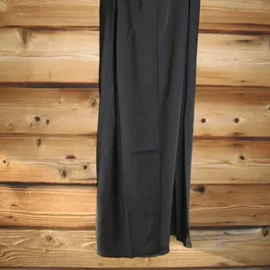 NWT MINKPINK Black S Satin Halter Cut Out Silky Maxi Dress Gown thumbnail 7