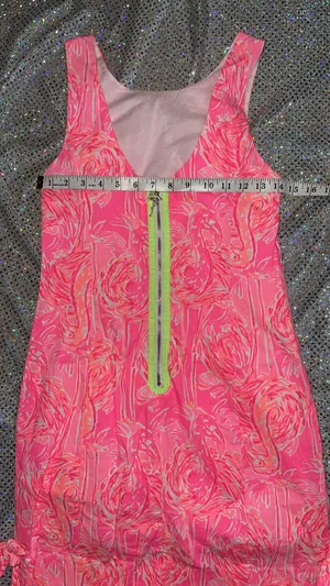 Lilly Pulitzer Dress Shift Mila Pink Flamingo thumbnail 6