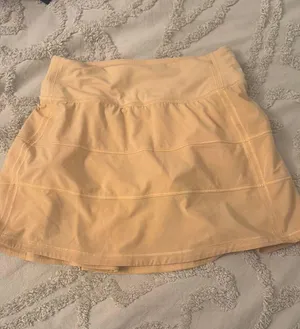 Lululemon light orange Tennis Skirt Pace thumbnail 1