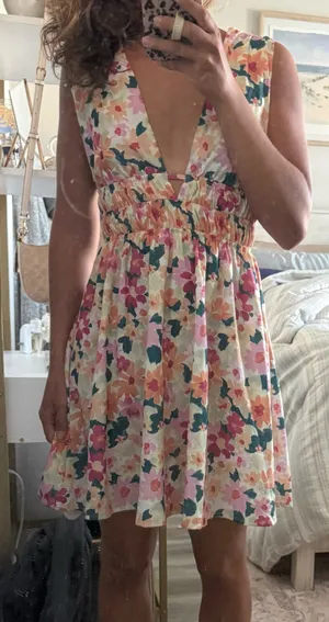 Floral dress Multiple thumbnail 3