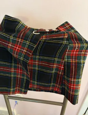 Fall wool mini skirt Multiple thumbnail 1