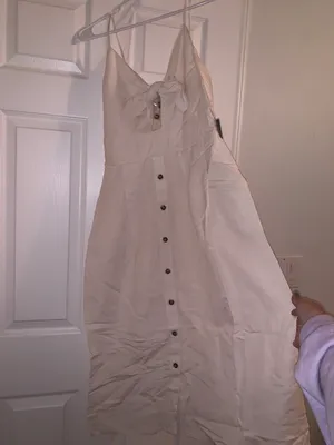 Express Linen Midi Dress thumbnail 3