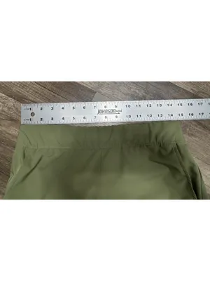 Tommy Bahama Golf Women’s Pants Medium Green Active Pull On Ankle Zip Athleisure thumbnail 5