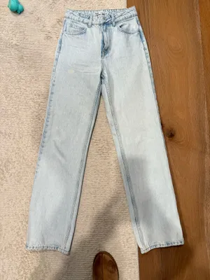 ZARA Wide-Leg Jeans High-Waisted thumbnail 1