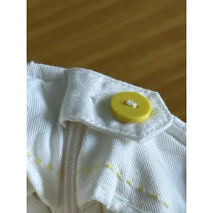 Anthropologie Maeve Pleated Shorts Size 2 White High Waist Cotton Stretch thumbnail 4