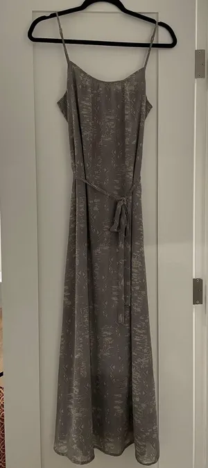 Gray Maxi Dress Small thumbnail 1