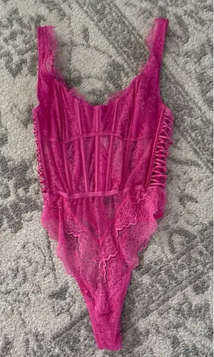 Victoria's Secret Lace bodysuit thumbnail 1