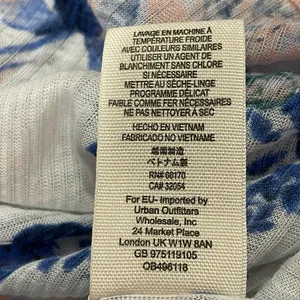 Free People Mirage Floral Printed Babydoll Minidress - White Multi - XS thumbnail 11