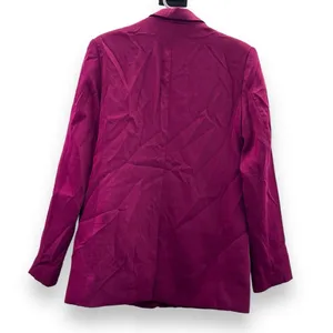 RTR‎ Endless Rose Purple Pink Single Breasted Long Sleeve Blazer Sz M thumbnail 6