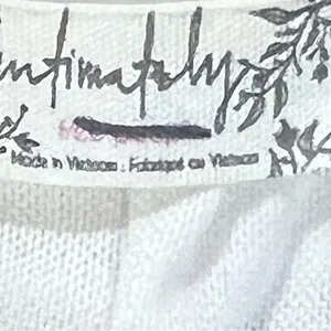 Intimately free people white strapless blouse Women M thumbnail 11