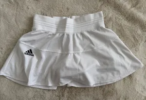 adidas White Athletic Skort thumbnail 1