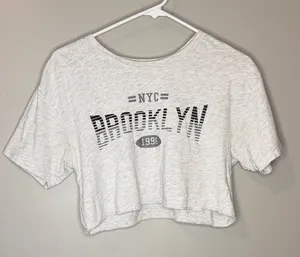 Garage Light Gray Casual Top thumbnail 1