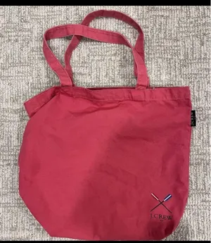J. Crew Red tote  thumbnail 1