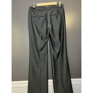 Express Pants Womens 4 Gray Herringbone Bootcut Editor Dress Work Office thumbnail 6