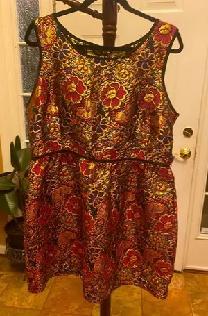 Xhilaration METALLIC DRESS thumbnail 1
