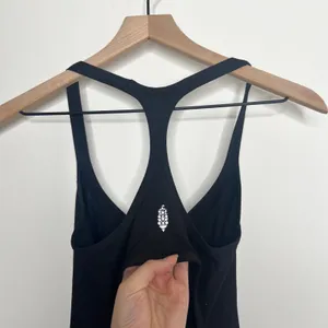Free People Movement Let’s Bounce One Piece Jumpsuit Black Womens XS thumbnail 8