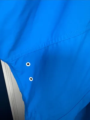 L.L. Bean Women’s Lightweight Blue Hooded Zip Front Jacket W2504 Sz XL thumbnail 4