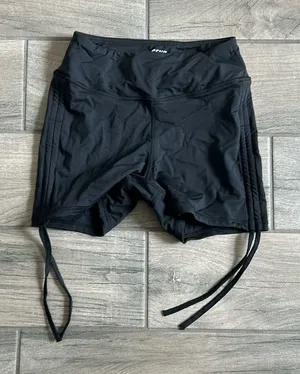 Full send fitness ruched sides bike shorts thumbnail 1