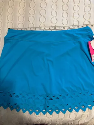 Lilly Pulitzer UPF 50+ Theah Skort Turquoise Oasis‎ NWT size XL thumbnail 7