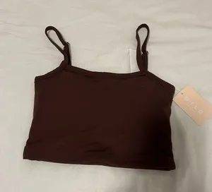 Wilo Square Neck Bra Brown Size XS thumbnail 1