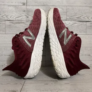 New Balance Beacon v2 Shoes Women Sz 10‎ Fresh Foam Burgundy Running Sneakers thumbnail 5