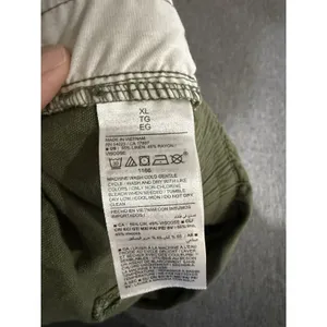 Old Navy Women's Olive Green Linen Blend Comfort Waistband Shorts Sz XL thumbnail 8