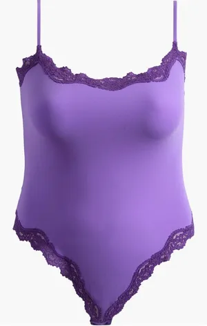 Skims Fits Everybody Corded Lace Cami Bodysuit thumbnail 1