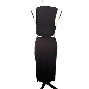 DANIELLE BERNSTEIN Skirt Set with Waist Tie‎ NWOT Sz XS thumbnail 2