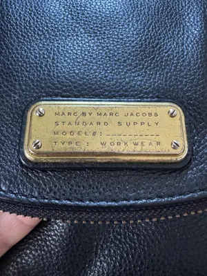 Marc Jacobs Black Leather Crossbody Bag thumbnail 2